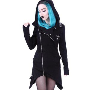 ISO Restyle Asymmetic Hoodie in sizes XS/S/M